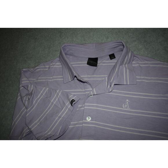 Dunning Golf Polo Shirt Mens Size Large Ansley Club Performance Polyester Blend - Picture 7 of 7